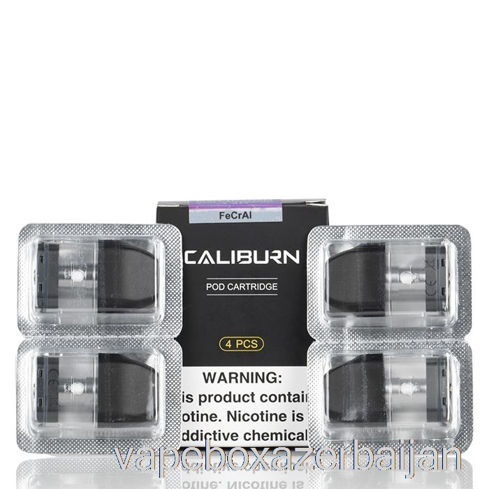 Vape Box Azerbaijan Uwell CALIBURN Replacement Pods 1.4ohm Caliburn Pods